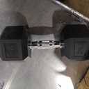 Amazon Basics Rubber Hex Dumbbell Hand Weight 25LB