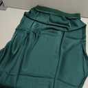 Women's Satin Elegant Fishtail Midi Skirts Silk Elastic High Waisted for Party Wedding Cocktail Large
