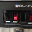 BUNN VP17-3, 12-Cup Low Profile Pourover Commercial Coffee Maker, 3 Lower Warmers, 13300.0003,Silver
