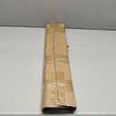 2 Pcs Black Air Vent Grille Cover 600mm x 50mm Aluminum Alloy Kitchen Air Vent Cover Cupboard Vents 24 x 2 Inch Fridge Vent Louvred Wall Vent Grille Ventilation Cover