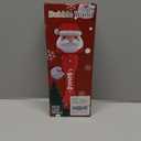 Christmas Santa Bubble Wand Machine for Kids Maker Blower Toys Christmas Basket Stocking Stuffers Birthday Gift Outdoor Indoor Automatic for 3 4 5 6 7 8 + Year Old Toddlers Little Girls Boys