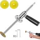 Inside Pipe Cutter for PVC Pipe Cutter, with Diamond Grit Cutting Wheel and Handle, Fit for 1-1/2 Inch to 8 Inch,7 Inch Adjustable Cutting Depth,1/4in Hex Shank Fit for Impact Drivers