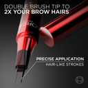 L'Oreal Paris Faux Brow, Hair-Like, Filling Eyebrow Pen with Double-Brush Tip, Fast & Precise Eyebrow Makeup, Dark Blonde, 0.04 Fl Oz
