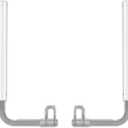 JY PERFORMANCE Boat Trailer Guide-ons, 40"/48" Adjustable, Rustproof Electro-Galvanized Steel Trailer Guide ons, Trailer Guides with White PVC Pipes, for Ski Boat, Fishing Boat, Sailboat Trailer 2PCS