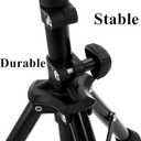 Tebery Baseball Batting Tee for Kids, Adjustable Softball Hitting Tees with Carry Bag, Portable Ball Training Tee with Flexible Rubber Top, Stable Tee Ball Stand for Practice, 20.86 to 39.76 Inches