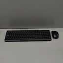 MK258 Wireless Keyboard and Mouse Combo Color Black