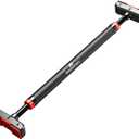 Door Pull Up Bar Doorway Chin Up Bar from 69-92 cm (27.1in-36.2in) Workout Equipment for Home Gym Upper Body Workout Non-Slip (Red)
