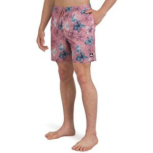 Quiksilver Men's Swimwear Regular Fit Stretchable Comfort Liner Swim Trunks L