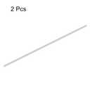 MECCANIXITY 1/4 Inch x 24 Inch 316 Stainless Steel Solid Round Rods Metal Lathe Bar Stock for DIY Craft 2 Pcs