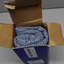 MIULEE Burlap Linen Throw Pillow Covers 20x20 Inch Set of 2 Coastal Blue Spring Decorative Pillows Modern Farmhouse Pillowcases Soft Accent Cushion Covers for Couch Sofa Bedroom Livingroom Home Decor