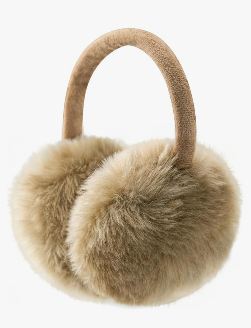 Winter Ear Muffs Women Warm Earmuff Girls Ear Warmers Soft Plush Outdoor Adjustable Ear Cover