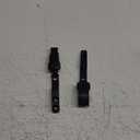 2 PCS Black Glass Rear Window Latch Hinge Compatible with Nissan Navara D21 D22 Pickup Frontier 1987-1995