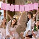 2 x 4 Bridal Shower Game Set, Four Fun Wedding Games with Answer Sheets and Pencil Activity Accessories, Perfect for 90's Bride and Groom Bachelorette Party Wedding Favors, 62 Pieces (Light Pink)