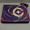 Binder for Lorcana Cards, Premium 990-Pocket Trading Card Album 3-Ring Compatible with Lorcana Cards, TCG Cards, other Game Cards-Purple