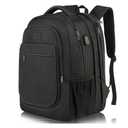 MATEIN Travel Backpack for Men, Expandable Laptop Backpack with USB Charging Port, Anti Theft Business Computer Bag Fit 15.6 Inch Laptop, Water Resistant College School Bookbag for Men Women, Black