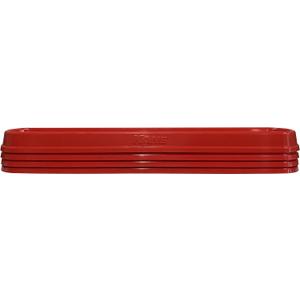 KANE Trough Feeder 48" 4 Pack (Red)