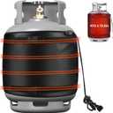 Propane Tank Heater Blanket,110V Gas LP Cylinder Tank Warmer,Propane Tank Warmer Blanket,Insulated Protective Tank Cover Safely Heats Up to 105 for 20,30,40 LB Tanks