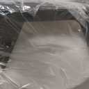 MVBT Solar Post Lights Outdoor, 15" Solar Column Lights Outdoor Large, IP54 Waterproof Modern Pillar Light, 3000K LED Bulb Dusk to Dawn Column Lamp, Round Post Lighting for Patio Deck Yard Garden, 15"W8.5"H