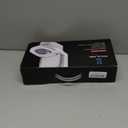 Ultra-Slim Bidet Attachment, Posterior&Feminine Wash-(Retractable Dual Nozzles), (White)