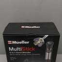 Mueller Multistick 5-in-1 Immersion Blender Handheld, 12 Speed Hand Mixer - Turbo Boost, Heaviest Duty Copper Motor, Titanium Blades Hand Blender, Milk Frother Wand, Whisk, Beaker, Chopper, Grey (Gray)