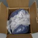 LYLNBYWK Bar Stool Covers Set of 2, Stool Covers Round with Elastic Band Pad, Soft Stool Seat Covers, Nonslip and Washable, 12 Inch, Drak Blue