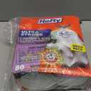 Hefty Ultra Strong 13 Gallon Trash Bags, Tall Kitchen Trash Bags 13 Gallon Size, Drawstring Closure, Continuous Odor Control, White, Lavender and Sweet Vanilla Scent, 80 Bags
