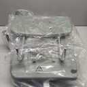 DMI Tub Transfer Bench and Shower Chair with Non Slip Aluminum Body, FSA Eligible, Adjustable Seat Height and Cut Out Access, Holds Weight up to 400 Lbs, Bath and Shower Safety, Transfer Bench