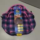 Sok It LunchTote Zippered Bag Insulated Neoprene Caddy (Berry Plaid, X-Large 6.5 Quart Lunch Tote)
