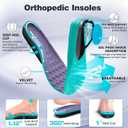 Women's Orthopedic Diabetic Wide Toe Box Running Shoes: Comfortable Arch Support Plantar Fasciitis Orthotic Sport Sneakers, Supportive Hammer Toes Casual Walking Shoes for Foot Heel and Pain Relief 41
