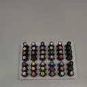 phoenixy 42 Gel Nail Polish Set, 36 Colors Soak Off Gel Polish Nude Pink White Blue Green Yellow Orange 6 Bottle Base and Matte Glossy Glitter Top Coat Starter DIY Home Manicure Set for Women (42pcs Romantic Pastel Rainbow Collection)