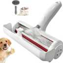 2 x Roller Pet Hair Removal ToolReusable Lint Roller - Cat and Dog Hair Remover for FurnitureDog Brush for SheddingPortable Multi-Surface Fur Removal Tool (Sofas,Carpets,Clothing,Bed Sheet)