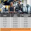 Adjustable Weighted Vest Men 40lbs Weights with Reflective Stripe, Weight Vest Woman Workout Vest for Strength Training Running Walking