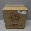 Divided Chilled Serving Tray for Parties,Ice Chilled Party Platter,Ice Serving Bowl with Lid and Handle,Charcuterie Serving Board,Cold Dish Dip for Fruit Seafood Vegetable Shrimp Cocktail Appetizer... (White)