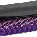 Purple Simply Seat Cushion | Pressure Reducing Grid Designed for Ultimate Comfort | Designed for Cars and Travel | Made in The USA