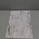 Dainty Home Rose Gold Marble Rectangle Cork Placemats - Heat Resistant Placemats, Non-Slip, Easy Clean Placemats for Elegant Dining - 12"x18" Set of 1 - Perfect for Stylish, Modern Homes