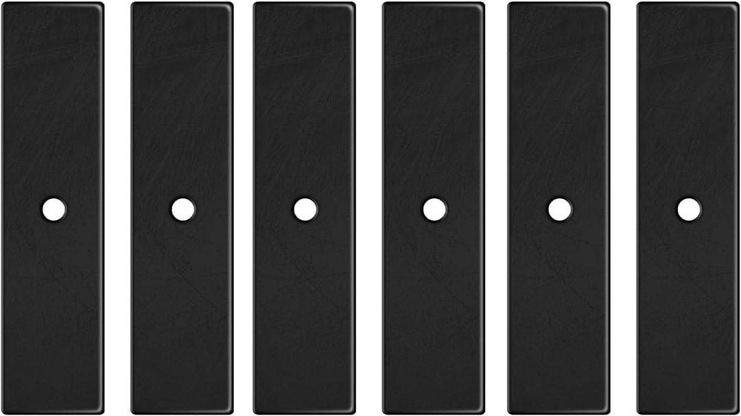 Andorm 6Pack 2059 Edger Blades 2 x 9 x 1/ 2" Center Hole Universal Edging Blade Replacement, Lawn Edger Blade 9 inch Compatible with Mclane 2059 2059-9, Craftsman 85755, Rotary 6262