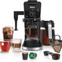 Ninja Hot and Iced Coffee Maker, Single Serve Coffee Maker and Drip Coffee Machine, DualBrew Pro Specialty 12-Cup with K-Cup Combo, Includes Permanent Filter, CFP307