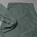 NTBAY Zippered Satin Pillow Cases for Hair and Skin, Luxury Queen Hidden Zipper Pillowcases Set of 2, 20x30 Inches, Cyan