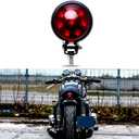 Rich Choices Motorcycle Tail light Brake Lights Running Driving Lamp Taillights for Cafe Racer Chopper Bobber