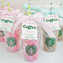 Teacher Gifts - Teacher Appreciation Gifts - 6 Pack Coffee Gift Card Holder with Cards - Teacher Survival Kit Thank You Gifts for Women Men Her Him End of Year Back to School Birthday Christmas