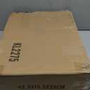 Swedecor Extendable Dish Drying Rack, Large 2-in-1 Dish Racks for Kitchen Counter with Drainboard & Pan Slots, Anti-Rust Over Sink Dish Drainer, 12.6" to 22.4" L x 16.7" W, Black