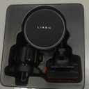 LISEN for 15W MagSafe Car Mount Charger,Magnetic Wireless Car Charger for iPhone 17 Pro Max Accessories,Magnetic Phone Holder for iPhone 17-12,Samsung,Pixel 9,Jeep Ford F150 Accessories,Gifts (Black Gray)