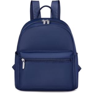 LOVEVOOK Mini Backpack for Women Light Weight Small Waterproof Backpack Purses Daily Backpack (Navy Blue)