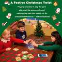 5 x OHOME Stocking Stuffers - Christmas Card Game Snowman Sock Cane Bell Hat for Family Kids Adults Teens Games - Wildly Entertaining & Easy to Learn - 2-8 Players