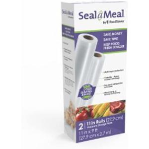 Seal a Meal by Food Saver Two 11 In Rolls Vacuum Storage Rolls