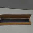 uxcell 2pcs Door Push Plate, 3.3 x 15 Inches Aluminum Push Door Kick Plate, 1.5mm (1/16 Inch) Thickness, for Exterior Front or Back Door, Black