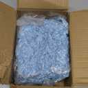 Tisspoms 1LB Crinkle Cut Paper Shred Filler, Paper Shreds for Basket Fillers, Birthday, Gift Wrapping, Anniversary, Wedding, Halloween, Thanksgiving, Christmas Gift Decor Party Filler (Sky Blue)