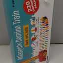 Atlasonix Domino Train | Domino Train for Kids | Dominos for Kids - Automatic Domino Laying Toy Set (300, 220,160 Blocks) with Colorful Dominos - Montessori STEM Toy