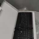 SABLUTE K31PRO Large Print Backlit Keyboard, USB Wired Computer Keyboard, with Illuminated LED Memory Function, Phone Holder & Wrist Rest, Full Size Keyboards for Windows Desktop, Laptop