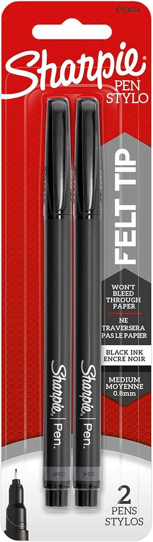 SHARPIE Pen Medium, Black (1783834)